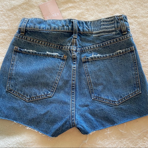 REVICE Ripped Denim Shorts - Picture 4 of 4